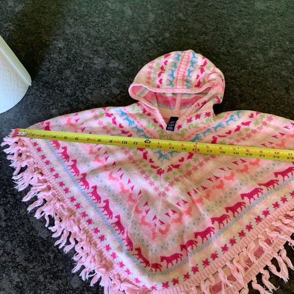 Baby Gap Poncho toddler girl size 18-24 months - Picture 3 of 6